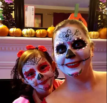 Princess face paint