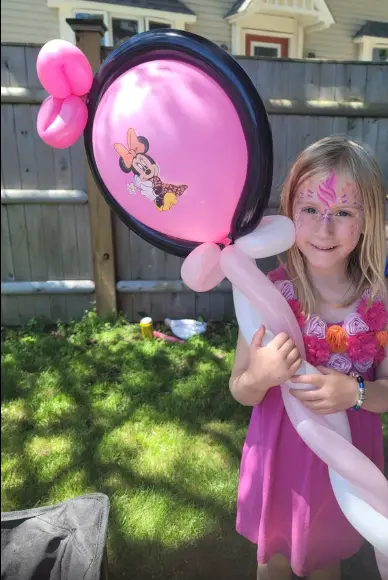 Balloon flower bouquet