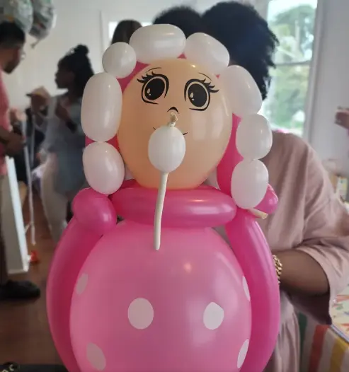 Balloon unicorn hat