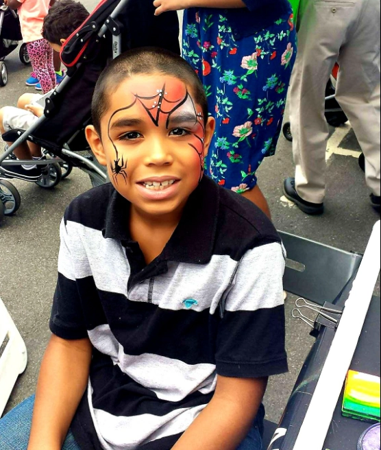 Spider-Man Face Paint- Festival Event